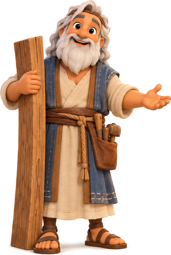 Noah waving