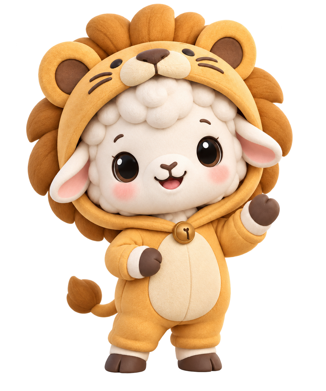 Spark waving hello